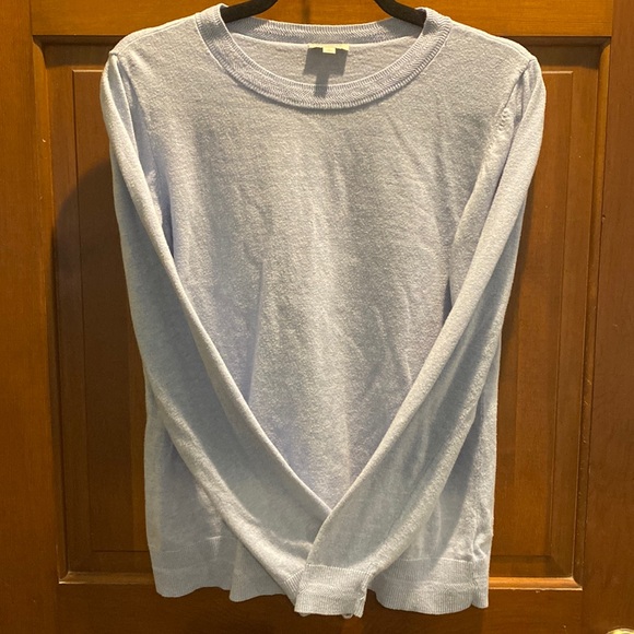 Light blue Talbots woman’s sweater. Long sleeve. - Picture 1 of 4
